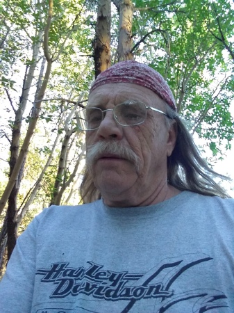 just an ol hippie in the woods.... 2018