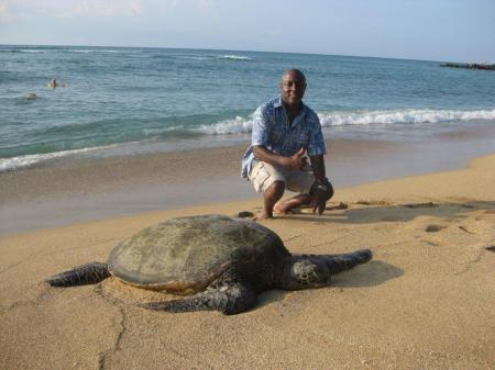 Say Aloha to my little friend! - Maui 2013