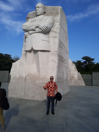 Wahington D. C., Dr. Martim Luther King Jr. Me