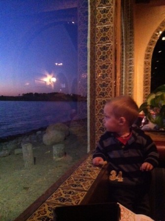 McKInley looking out at the SF Bay