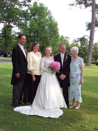 granddaughter's wedding