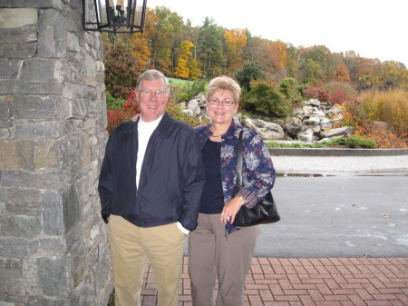 Jim and I at the Biltmore, Ashville, NC