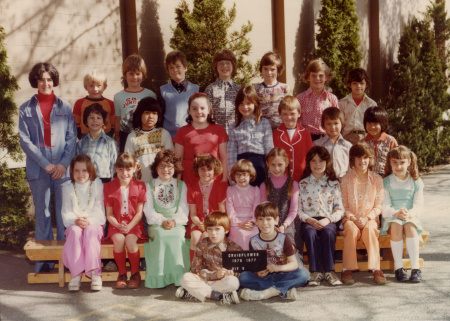 Mrs Vickery Grade 3 1976-77