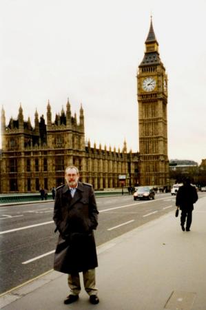 Me in fron of Parliament 1999