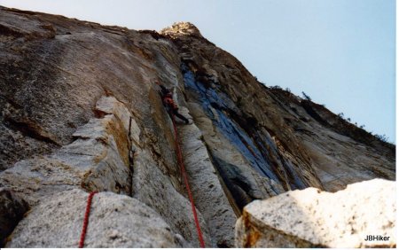 Climbing in Yosemite