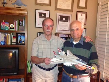 With my long term friend Mike Ciminera from the F-14 days at Grumman