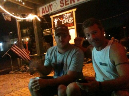 Eddy Teachs in Florida, Saint George Island