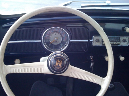 1958 VW bug dash