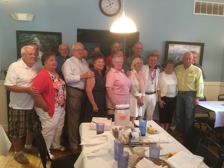 2016 Class Reunion’59 and spouses at Kukays  