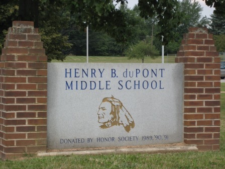 H. B. DuPont Middle School Logo Photo Album