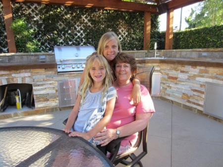 Alexa (9), Madison (15) & Grammy Chris 2011