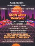 Battin/Jefferson High School Reunion reunion event on Oct 19, 2024 image