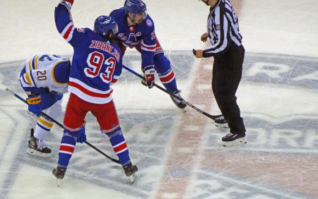 Face Off against Sabres 3/27/22