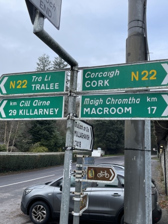 Ireland Road Signs..