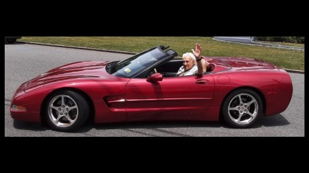 2002 Corvette Convertible-Magnetic Red