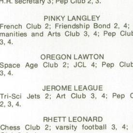 Jerome League's Classmates profile album