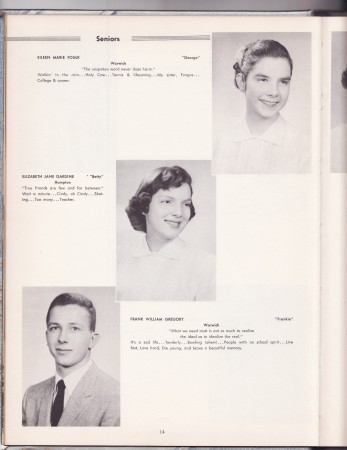 Bonnie Loughran's album, St Vincent Class of &#39;57