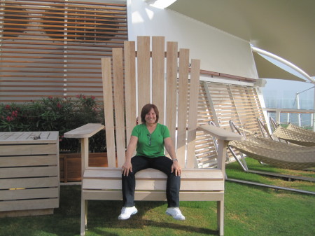 Chairs on the Celebrity Silhouette