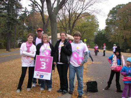 Breast Cancer Walk 2012