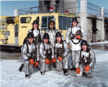 Chanute AFB Fire School 1978.