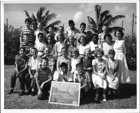 Mrs. Allison's 5th grade class 1958