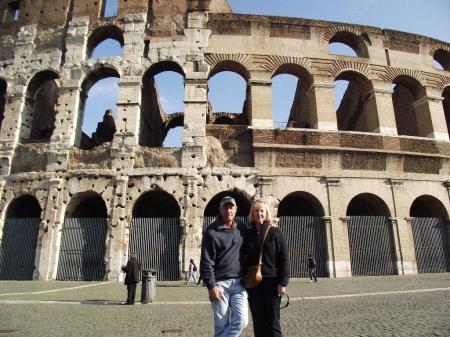 Our trip to Europe to see the Colessum in Rome