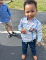 Carson 23mos old on Easter Sunday 2024