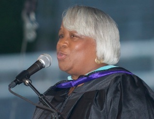 Speaking at my last Franklin Graduation