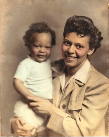 Mom and me 1943