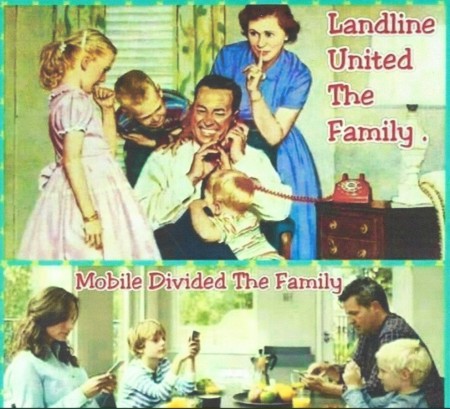 Enjoy a family moment vs Doin own thing