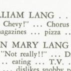 William Lang's Classmates profile album
