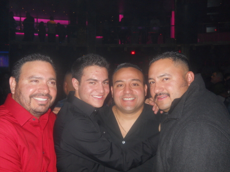 Picts with my brother Cesar & Leo and my son Chris