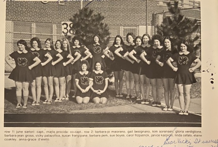 1973 New Dorp HS Cheerleaders