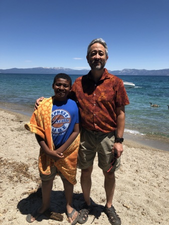 My Husband & Our Son at Lake Tahoe (June 2019)