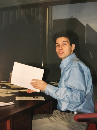 Working in December 2000 at 36 years old.