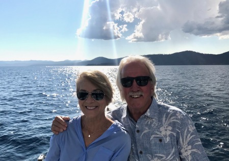 A beautiful evening on Lake Tahoe