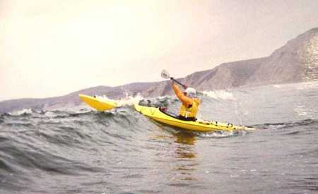 sea kayaking is my passion.  California Coast