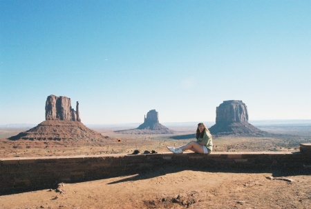 Charles (Pete) Petrie's album, Monument Valley