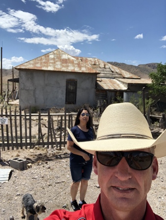 The mining town of Lake Valley NM