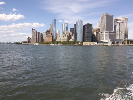 View NYC .. From Staten Island Ferry