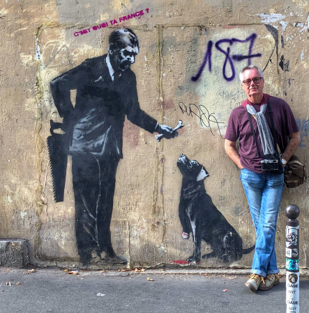 Paris and Banksy - April 2022