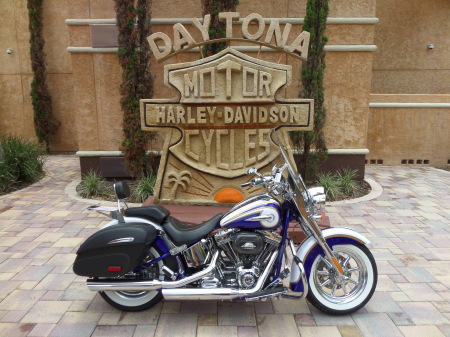 My new Harley Softail Deluxe CVO