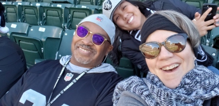 Another Sunday with the Raiders!