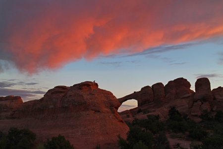 devil's garden campground at arches nat. park