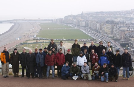 with my students at DIEPPE