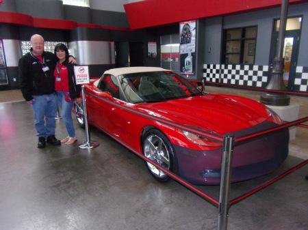 Enjoying The Moment at Corvette Museum