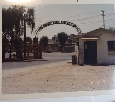 Camp Walker entrance (1980)