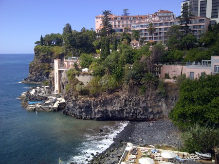 Funchal, Madera Hotel View of Atlantic