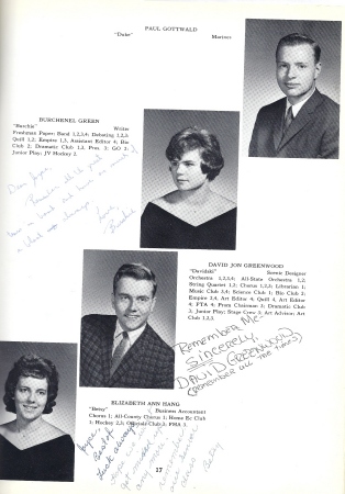 Joyce Bellotti   Ohrvall's album, Class of '63