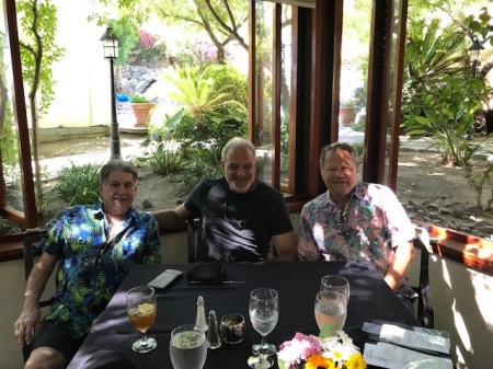 Lunch at the tennis club, Palm Springs, Ca.